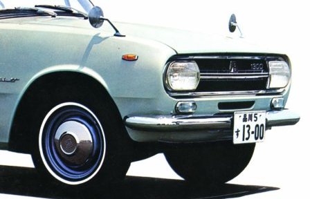 Study of Square Headlights - 1970 Isuzu Bellett 1300 brochure.jpg