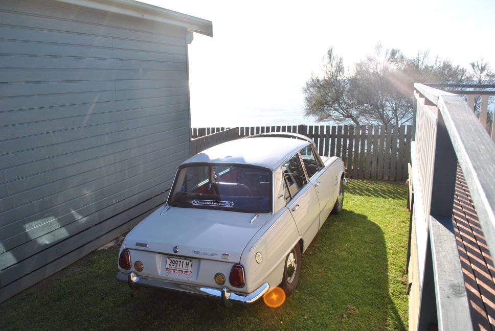 20 October - 02 - Merimbula Beach Resort - Matt Smith's Bellett Deluxe Automatic.JPG