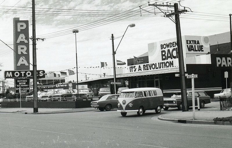 Bellett - taken 1971 - Para Motors, Adelaide - cnr Waymouth St & West Tce - from Adelaide Remember When.jpg